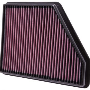 K&N ilmansuodatin (sopii vakiokoteloon) "CHEVROLET CAMARO V6-3.6/V8-6.2L; 2010-2015"
