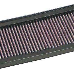 K&N ilmansuodatin (sopii vakiokoteloon) FIAT PANDA II L4-1.1/1.2L F/I