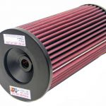 K&N ilmansuodatin (sopii vakiokoteloon) MITSUBISHI GALLOPER L4-2.5 DSL