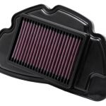 K&N ilmansuodatin (sopii vakiokoteloon) "HONDA PCX125; 2010-2012"
