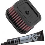 K&N ilmansuodatin (sopii vakiokoteloon) "YAMAHA TTR125/L/LE; 00-13"