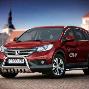 Karjapuskuri alleajosuojalla Honda CRV