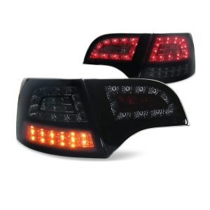 Mustat LED takavalot Audi A4 B7 Avant