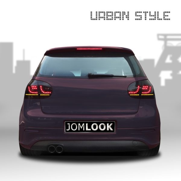 Golf 5 mustat tuning takavalot