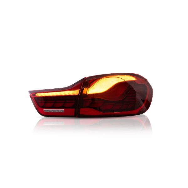 BMW F32 F33 F36 OLED takavalot punainen