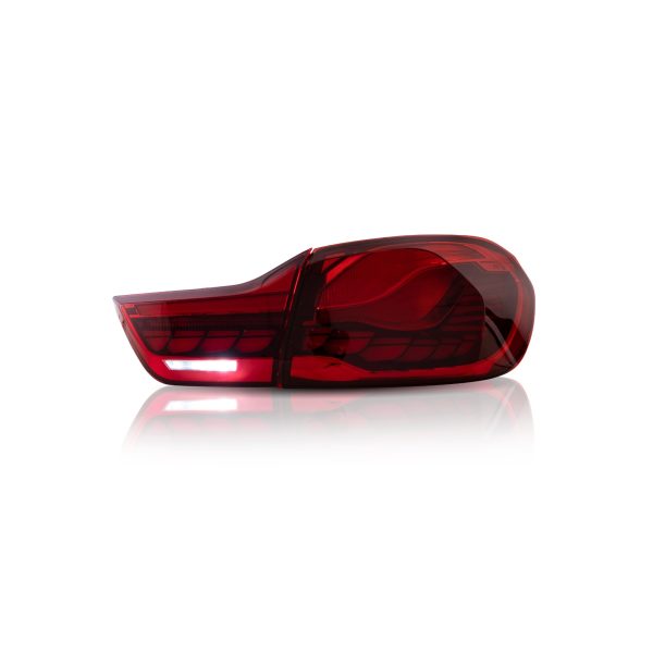 BMW 4-sarjan tuning takavalot OLED LED punainen