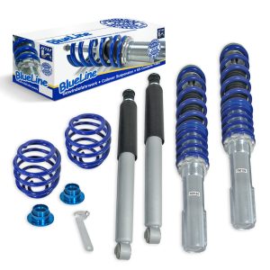 JOM BlueLine coilover-alustasarja Opel Corsa (S83, 93_, 94_, 98_, 99_, S93) 1982-2001