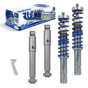 JOM BlueLine coilover-alustasarja Peugeot 206 (2D, 2E/K, 2A/C, --) 1998-2012