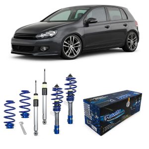 JOM BlueLine coilover-alustasarja VW Golf (5K1) 2009-2012