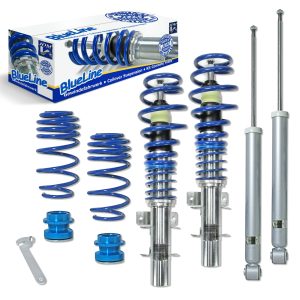 JOM BlueLine coilover-alustasarja Seat Cordoba (6L2), Ibiza (6L1), 2002-2009