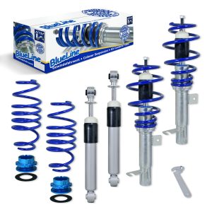 JOM BlueLine coilover-alustasarja Mazda 2 (DY) 2003-2016