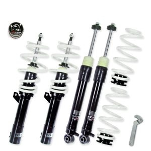 JOM NJT eXtrem coilover-alustasarja VW Golf (5K1) 2008-2013 (Maksimi akselimassa etu/taka: 1105 kg / 990 kg)