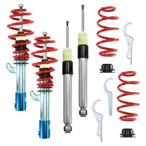 JOM RedLine coilover-alustasarja VW EOS (1F7, 1F8) 2006-2015 (Maksimi akselimassa etu/taka: 1200 kg / 1250 kg)