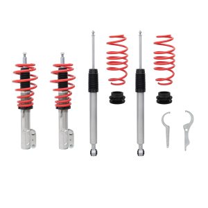 JOM RedLine coilover-alustasarja Mazda 2 (DL, DJ, DE, DH) 2007-2024